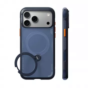 TORRAS Ostand Q3 Air – étui pour iPhone 18 Pro Max / 17 Pro Max compatible MagSafe (deep blue)