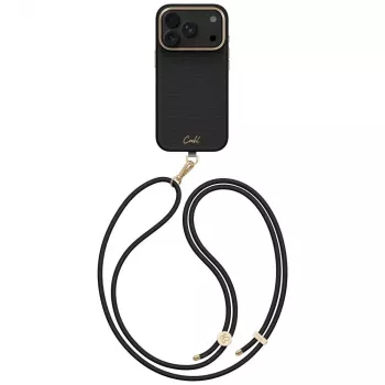 Coque UNIQ Coehl Mirelle pour iPhone 18 Pro / 17 Pro charge magnétique noire