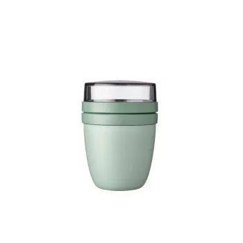 Mepal Ellipse boîte de conservation 0,5 + 0,2 l, Nordic Sage