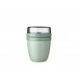 Mepal Ellipse Food Container 0.5 + 0.2 l, Nordic Sage
