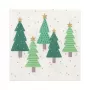 PAPSTAR “Winter Trees” Christmas Napkins 330 x 330 mm, Printed, 1/4 Fold, 3-Ply