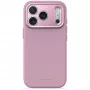 Coque arrière en silicone AntiMicrobial Decoded pour iPhone 18 Pro Max / 17 Pro Max, MagSafe, rose Quartz