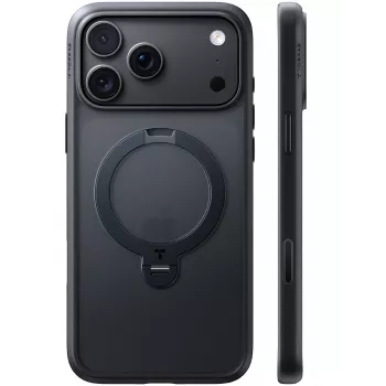 TORRAS Ostand Q3 Spin – étui pour iPhone 18 Pro Max / 17 Pro Max compatible avec MagSafe (noir)