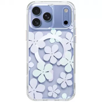 Coque UNIQ Coehl Mila pour iPhone 18 Pro Max / 17 Pro Max, charge magnétique, bleue