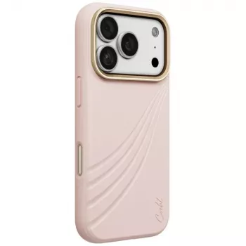 Coque UNIQ Coehl Serina pour iPhone 18 Pro / 17 Pro, charge magnétique, rose