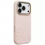 Coque UNIQ Coehl Serina pour iPhone 18 Pro / 17 Pro, charge magnétique, rose