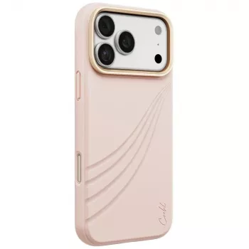 Coque UNIQ Coehl Serina pour iPhone 18 Pro Max / 17 Pro Max, charge magnétique, rose