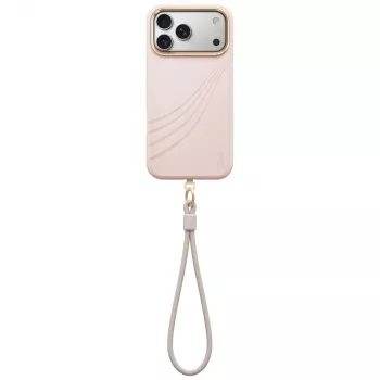 Coque UNIQ Coehl Serina pour iPhone 18 Pro Max / 17 Pro Max, charge magnétique, rose