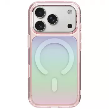 Coque UNIQ Coehl Estelle pour iPhone 18 Pro Max / 17 Pro Max, charge magnétique, rose