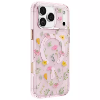 Coque UNIQ Coehl Evie pour iPhone 18 Pro Max / 17 Pro Max, charge magnétique, rose