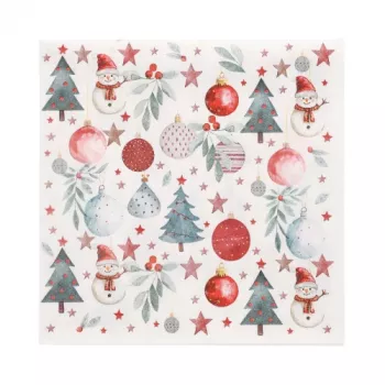 Serviettes PAPSTAR Cold Winter 20 pièces