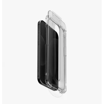 Verre trempé UNIQ Optix SwiftFitVivid DX2 pour iPhone 18 Pro avec applicateur