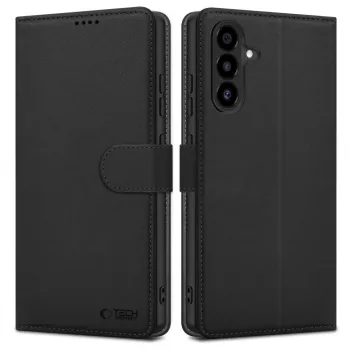 Étui portefeuille Tech-Protect pour Samsung Galaxy A17 / A18 / A26 4G / 5G, noir