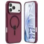 Coque 3mk Hardy Hazy MagCase pour Apple iPhone 17 Pro Max / 18 Pro Max, bordeaux
