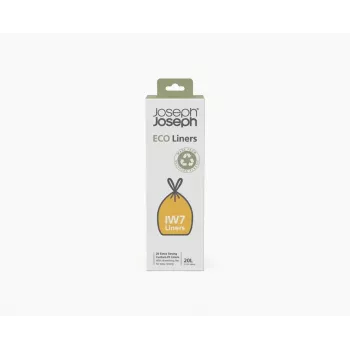 Sacs poubelle Joseph Joseph IW7 20 L gris en matériau recyclé