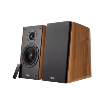 Enceintes Bluetooth actives Edifier Studio R2000DB 2.0, chêne chaud (R2000DB WD)