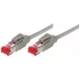 Câble patch Cat6 S/FTP RJ45 Dätwyler, 5 m, gris