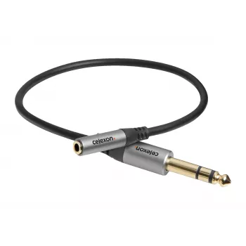 Adaptateur audio celexon Professional jack stéréo mâle/femelle