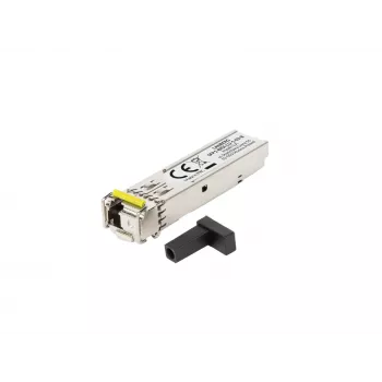 Module SFP BiDi Lanberg, jusqu'à 3 km, 1 Gbit/s, 1550/1310 nm, LC/UPC, type B (SFP1-BIDI-LU-1-03-B)
