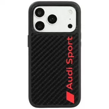 Étui MagSafe Audi R8 Carbon Fiber pour iPhone 18 Pro / 17 Pro noir