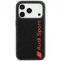 Étui MagSafe Audi R8 Carbon Fiber pour iPhone 18 Pro / 17 Pro noir