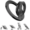 Support annulaire magnétique double face SODI ST04, noir