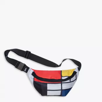 Sac banane LOQI Piet Mondrian – Composition with Red, Yellow, Blue and Black
