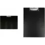 WESTCOTT Clipboard, DIN A3 Portrait, Black, Sturdy Cardboard with Plastic Coating