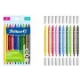 Feutres Pelikan Colorella Duo C407, couleurs assorties, 10 pièces