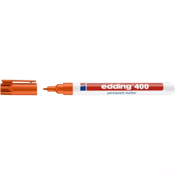 Marqueur permanent edding 400, 1,0 mm, orange
