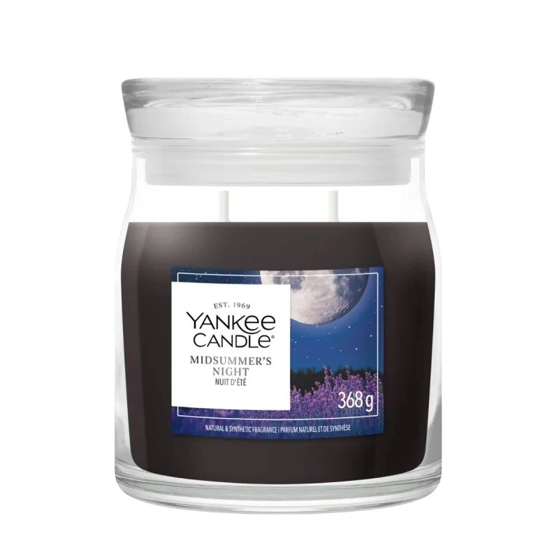 Yankee Candle bougie Midsummer Night, moyenne