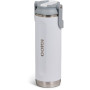 Bouteille isotherme Igloo Sport Sipper 20 oz avec paille, 0,6 l, blanche