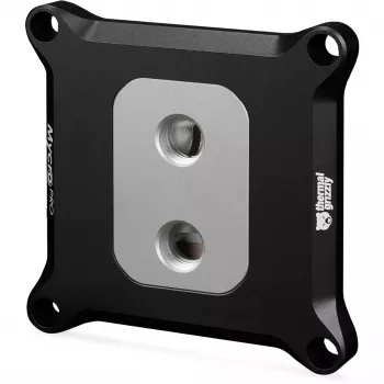 Ventirad CPU Thermal Grizzly Mycro Pro Stainless Steel, Intel 1700/1851, noir/argent