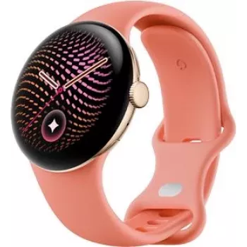 Montre connectée Google Pixel Watch 5 WiFi, 41 mm, Champagne Gold / Canyon, GA10902-DE