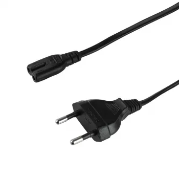 Câble d'alimentation LogiLink CP192, CEE 7/16 vers IEC C7, noir, 1 m