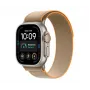 Montre connectée Apple Watch Ultra 4, GPS + Cellular, 49 mm, Natural, bracelet Trail Loop Sand, M/L