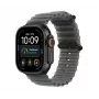 Montre connectée Apple Watch Ultra 4, GPS + Cellular, 49 mm, noir, bracelet Ocean noir translucide