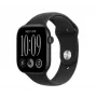 Apple Watch Series 12 smartwatch, GPS, 42 mm, Black aluminium case, Black Sport Band, S/M