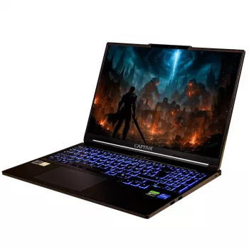 Ordinateur portable Captiva Highend Gaming I94-238GE 94238, Intel Core i7-14650HX, 16 pouces WUXGA, 1 To SSD, Windows 11 Home, noir