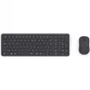 Ensemble clavier et souris multi-appareils Hama WKM-300, sans fil, RF/Bluetooth, noir, QWERTZ DE