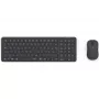 Ensemble clavier et souris multi-appareils Hama WKM-300, sans fil, RF/Bluetooth, noir, QWERTZ DE
