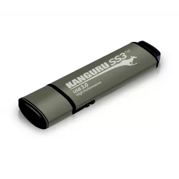 Clé USB 3.0 Kanguru SS3 KF3WP-128G, 128 Go, protection en écriture physique