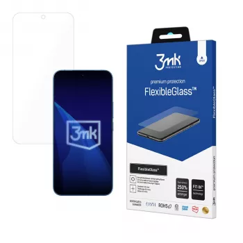 3mk FlexibleGlass hybrid glass screen protector for Xiaomi 17T Pro, transparent