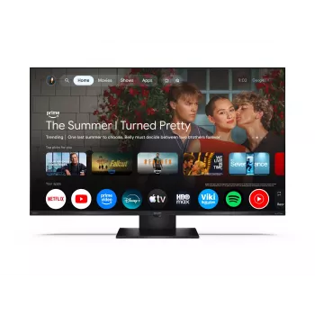 Sharp 43JR7265E 43-inch (108 cm) 4K Ultra HD QLED TV with Google TV