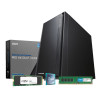 PC de bureau PCBuilder HOME MASTER, Intel i5-12400, 16 Go DDR4, SSD 480 Go M.2 NVMe, Windows 11