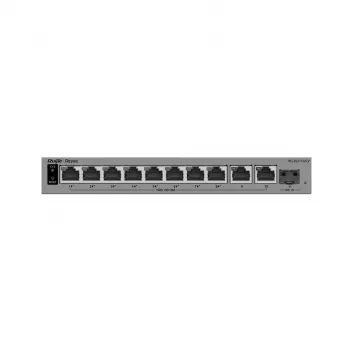 Switch réseau PoE Reyee RG-ES211GS-P, 8 ports + 2x uplink + 1x SFP