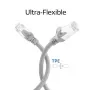 Câble patch ultra-flexible ACT FC2000 CAT6A S/FTP, 0,5 m, TPE, RJ45 anti-accroche, gris