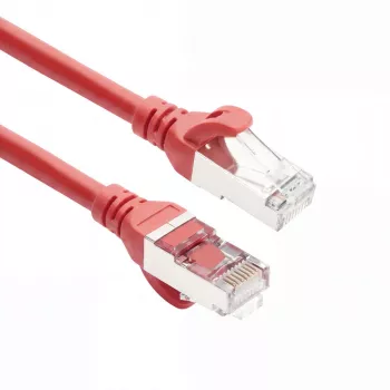 Câble patch ACT FC2510 S/FTP CAT6A, 10 m, rouge