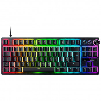 Clavier gaming Razer Huntsman V3 Pro Low-Profile TKL, switches analogiques, disposition DE (ISO), noir