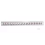 Façade équipée EFB Elektronik SB-FP-24SC-S-OS2, 24 x coupleurs LC duplex, OS2, grise
